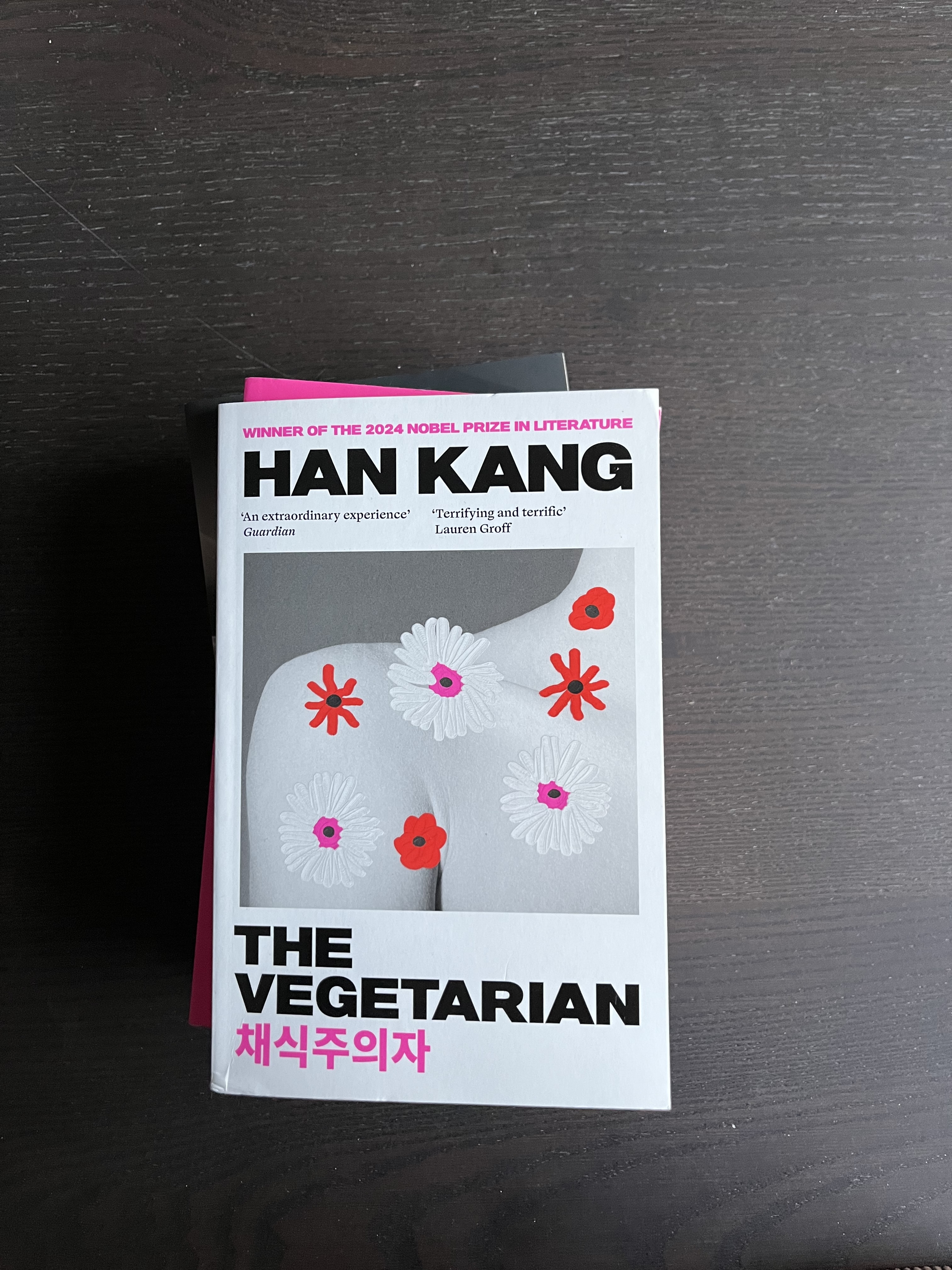 Foto van de cover van The Vegetarian.